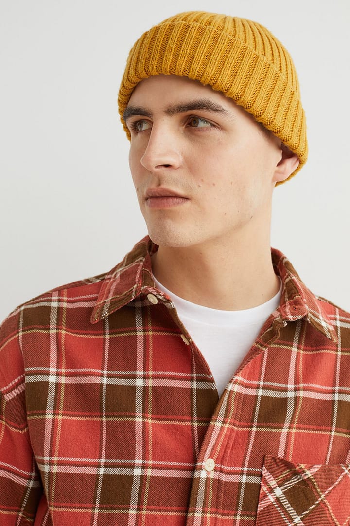 Camisa de franela a cuadros de ajuste relajado - Imagen 2